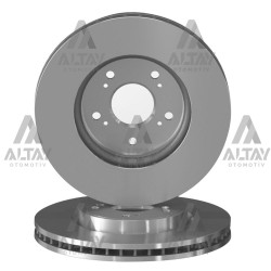 FREN DISKI CRV 07-15 / ÖN HAVALI 293-5 KAPLAMALI (SET)